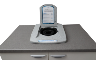 Counter Top Swimsuit Dryer White marble