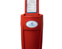 Swimsuit Dryer Wall Mounted - London Red Front