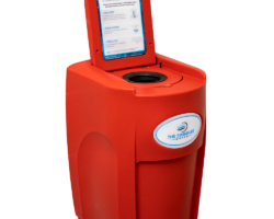 Swimsuit Dryer Wall Mounted - London Red Side