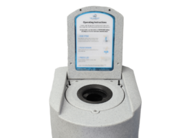 White Marble Open Swimsuit Dryer