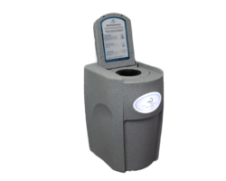 White Marble Open Swimsuit Dryer light